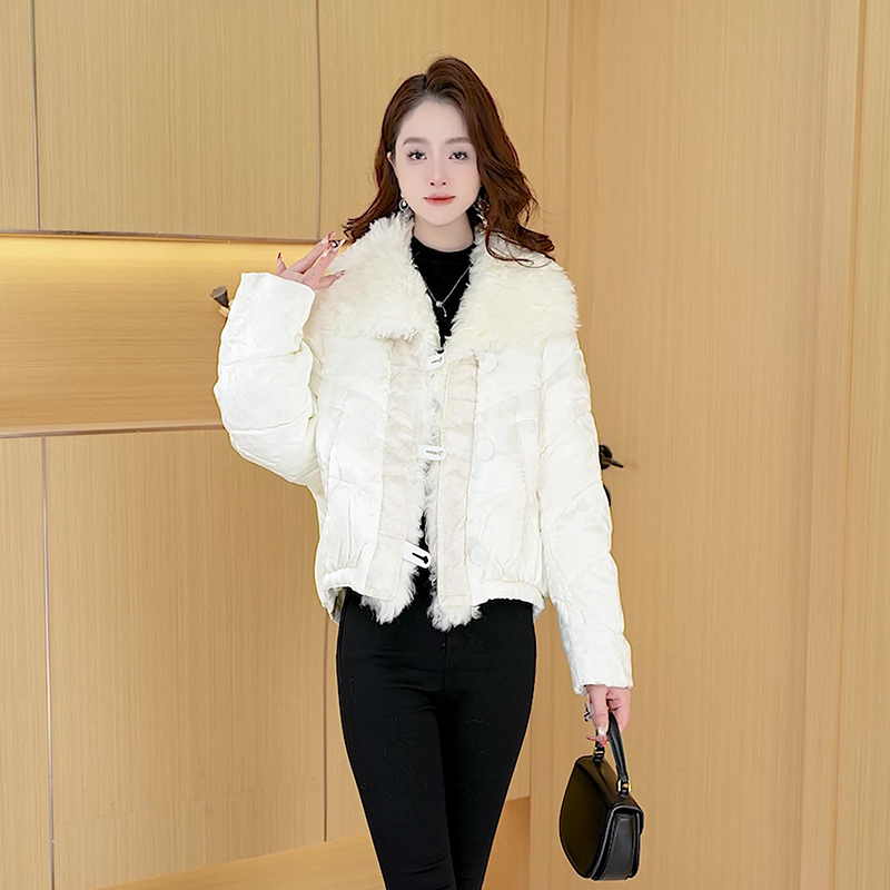【羽绒服】冬季白鸭绒羽绒服百搭新款时尚气质休闲保暖外套女冬款