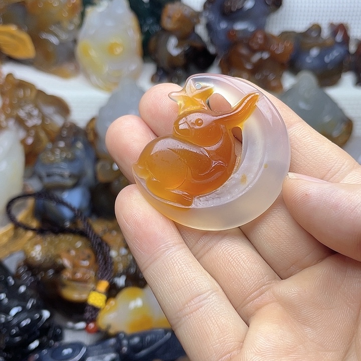 玛瑙/玉髓饰品未镶嵌