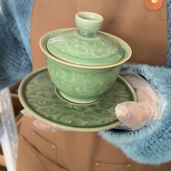 小米茶器龙泉青瓷