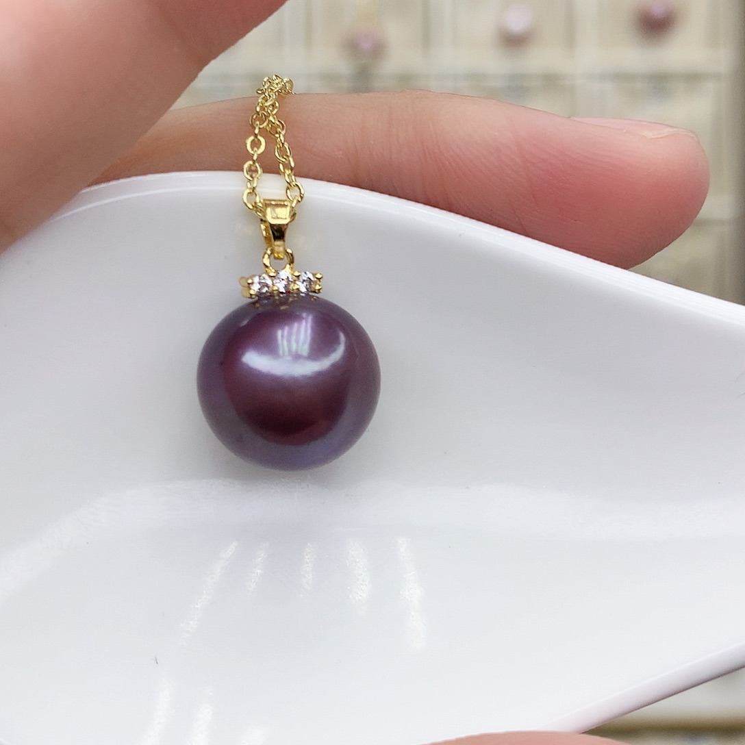 淡水珍珠颈饰合金