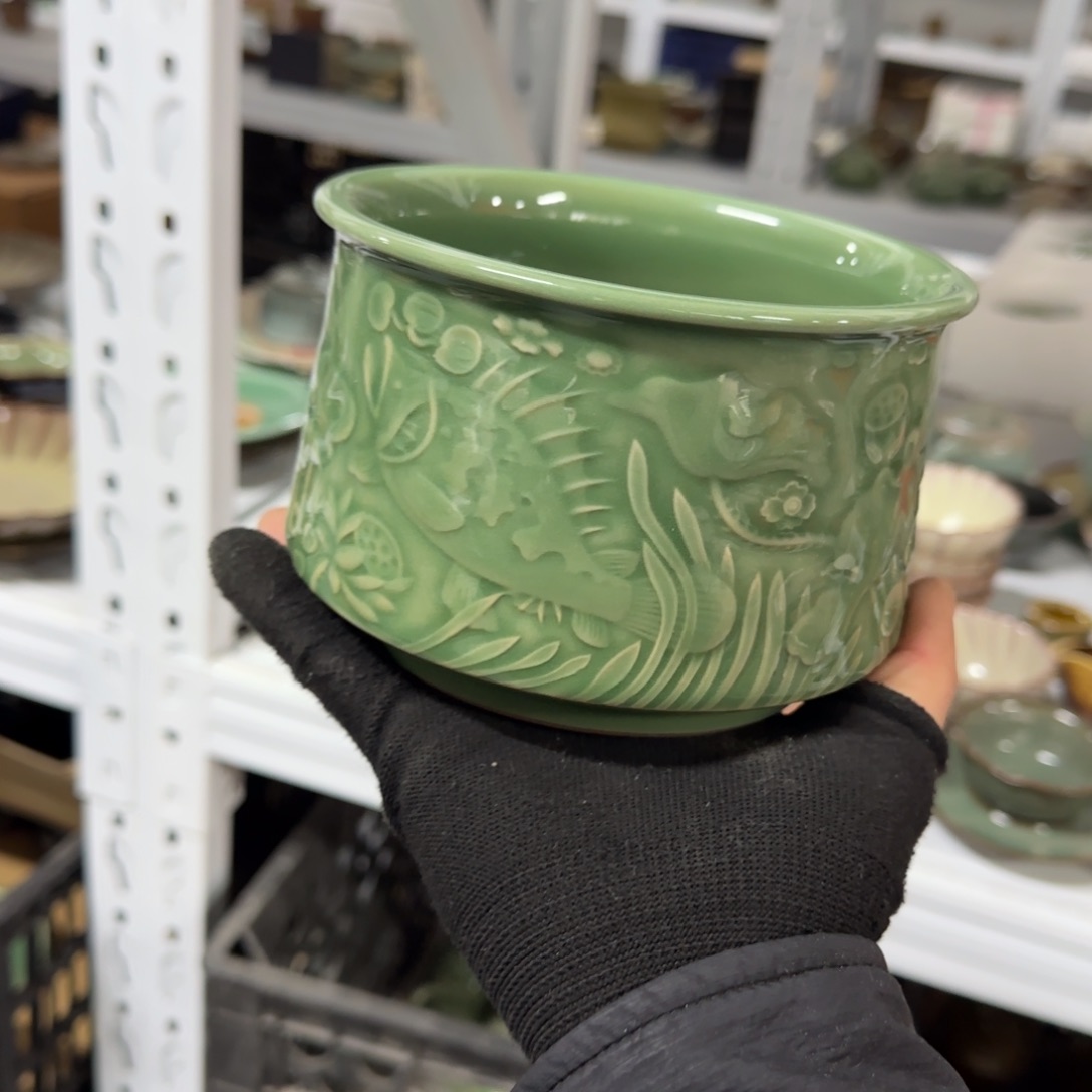小金茶具青瓷茶器