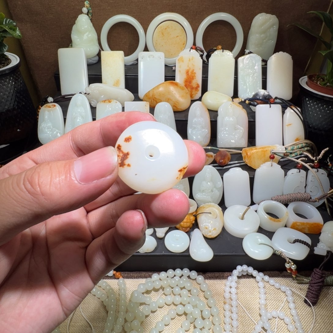 和田玉吊坠(不含链)未镶嵌^**^