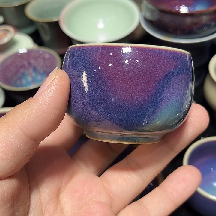 陶摆件钧窑茶器钧窑茶器