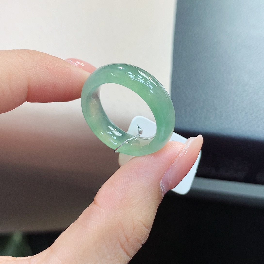 未镶嵌戒指翡翠14.15号