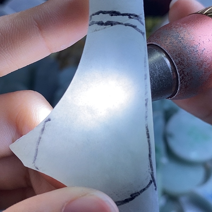 翡翠裸石纯天然翡翠