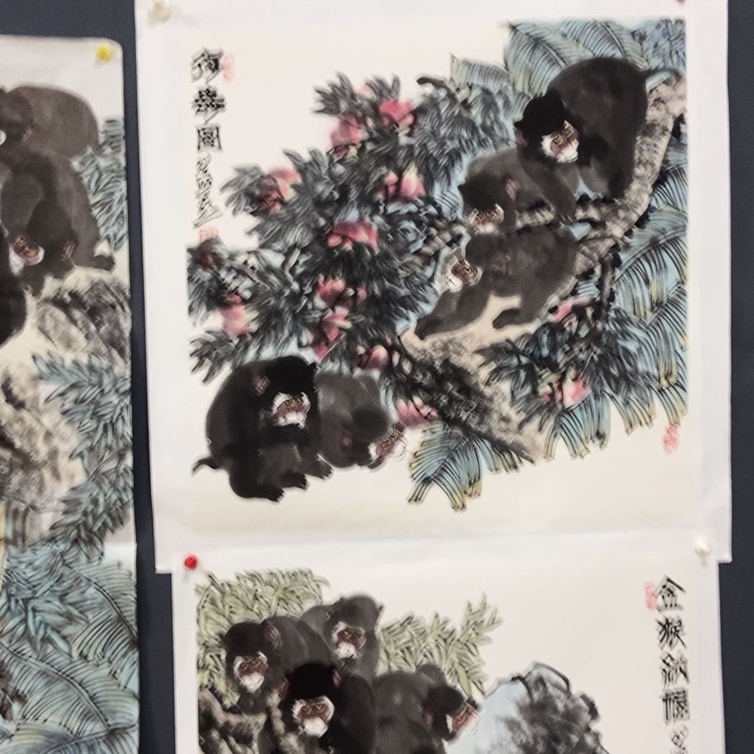 国画汉**?丁浩然手绘作品欣赏68.68