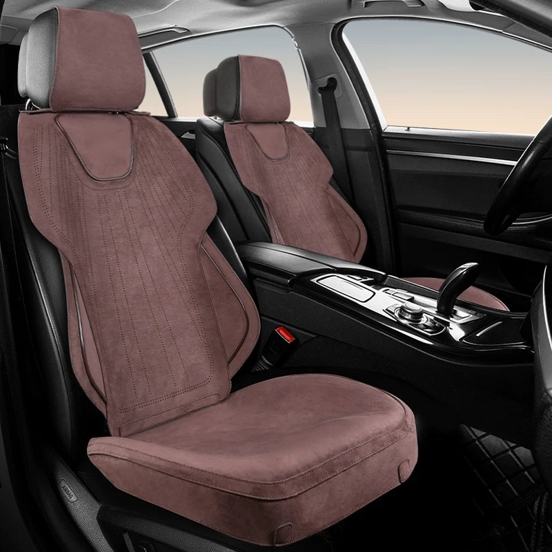 轻奢全包版拉姆斯翻毛皮多座可选舒适汽车四季通用坐垫