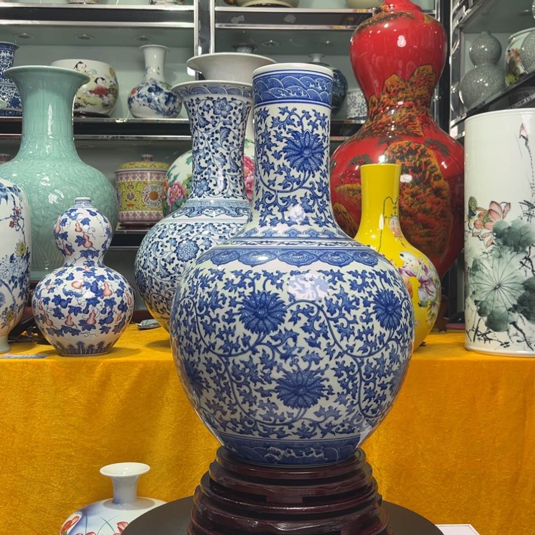 景德镇陶瓷花瓶摆件