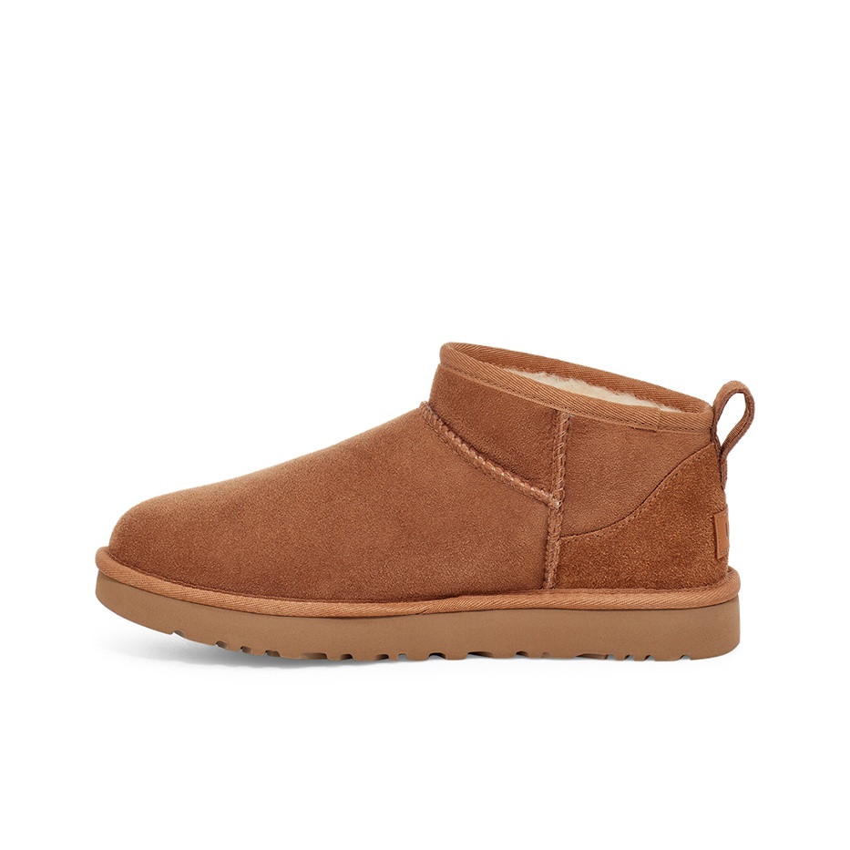 UGG CLASSIC ULTRA MINI 羊皮 保暖防滑 加绒雪地靴 1116109-CHE