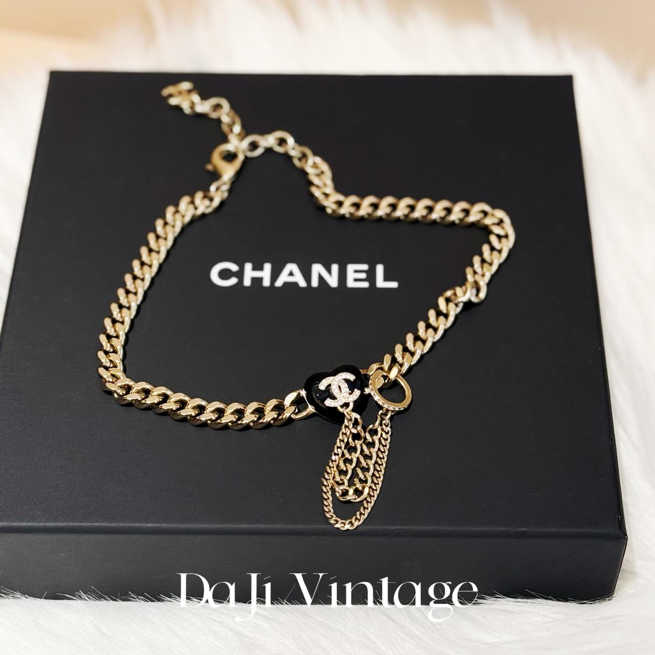 大吉中古/Chanel香奈儿22B爱心链条项链