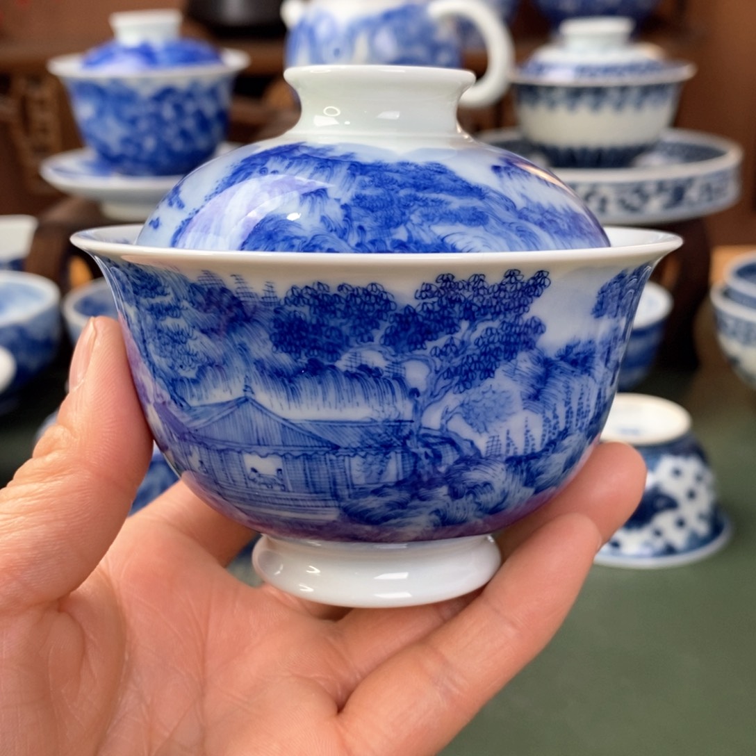 杯景德镇陶瓷手工手绘