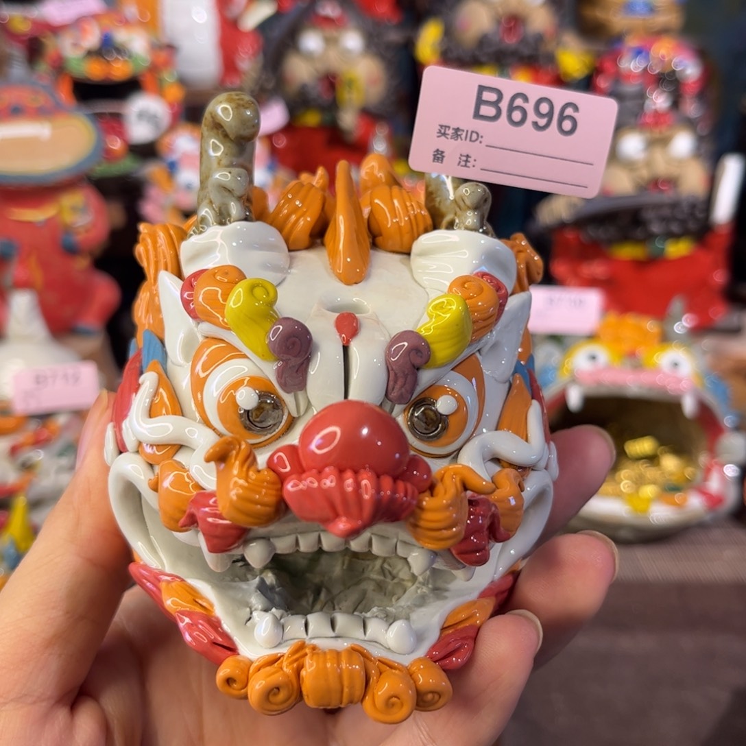 泥塑纯手工茶宠摆件