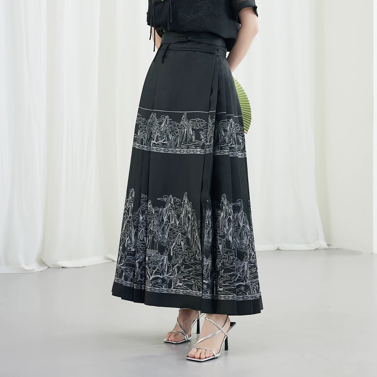 159【马面裙】秋冬国风汉服百搭重工刺绣半身裙