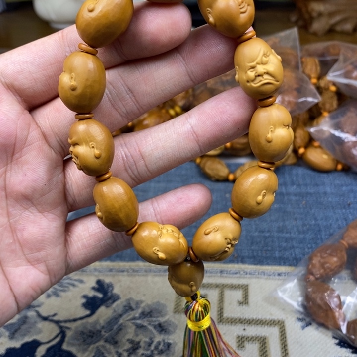 橄榄核手串/手链橄榄核雕工艺手串