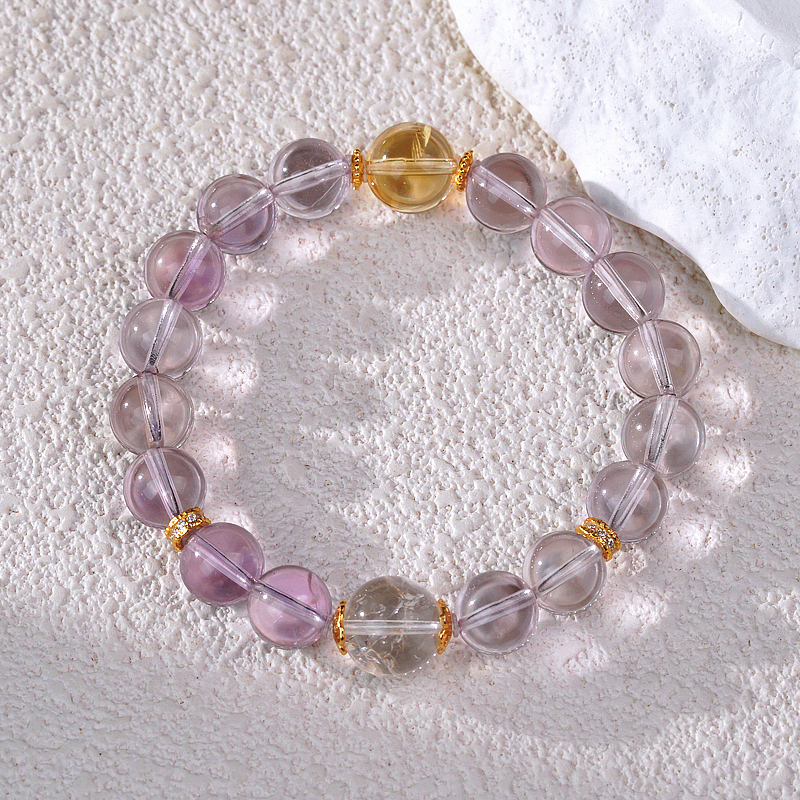 【智富】  紫水晶玻利维亚手串 （天然珠宝多样性发其一）