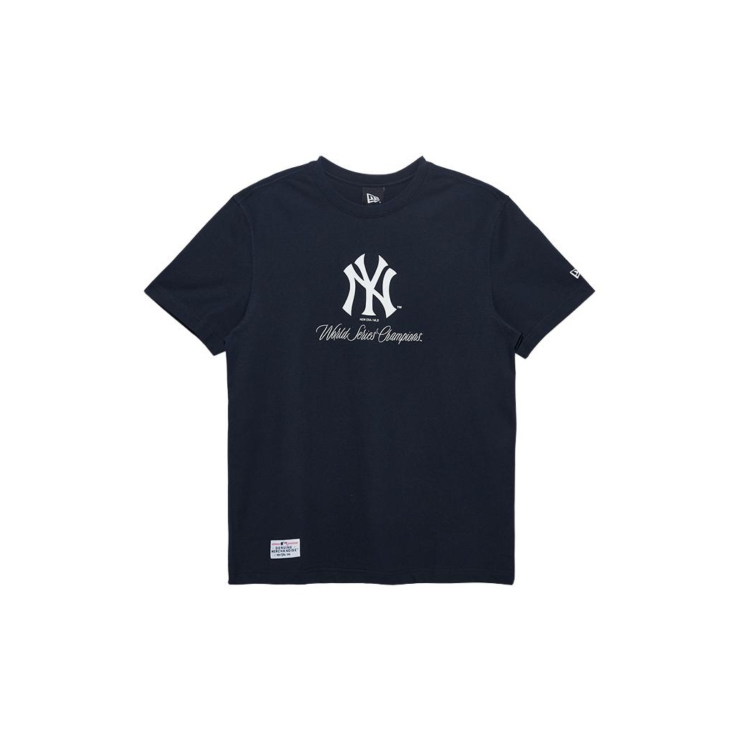 New Era x MLB 纽亦华MLB冠军系列 印花短袖夏季短袖T恤 男女同款