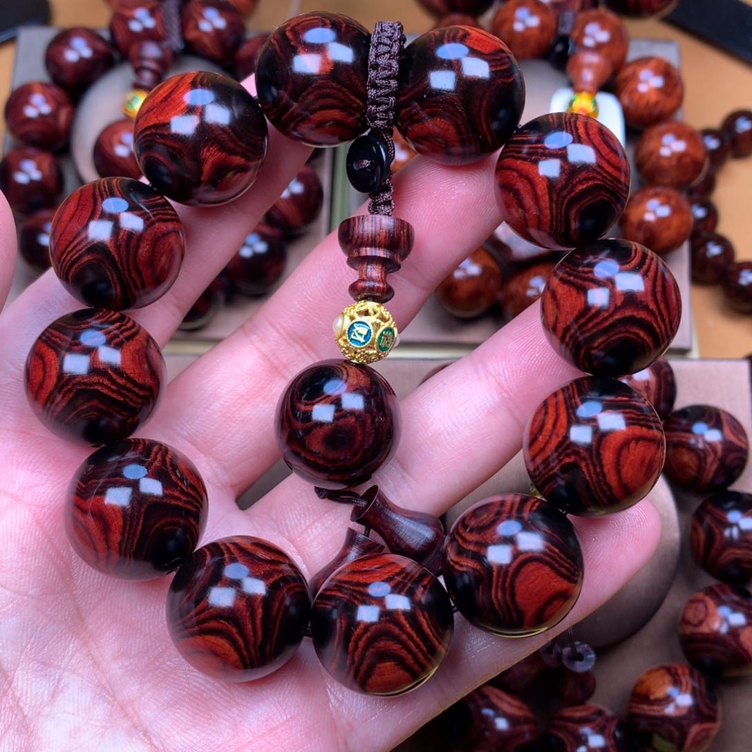 黄花梨/降香黄檀黄花梨手串2.0