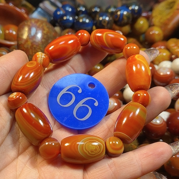 玛瑙/玉髓手链未镶嵌随****7