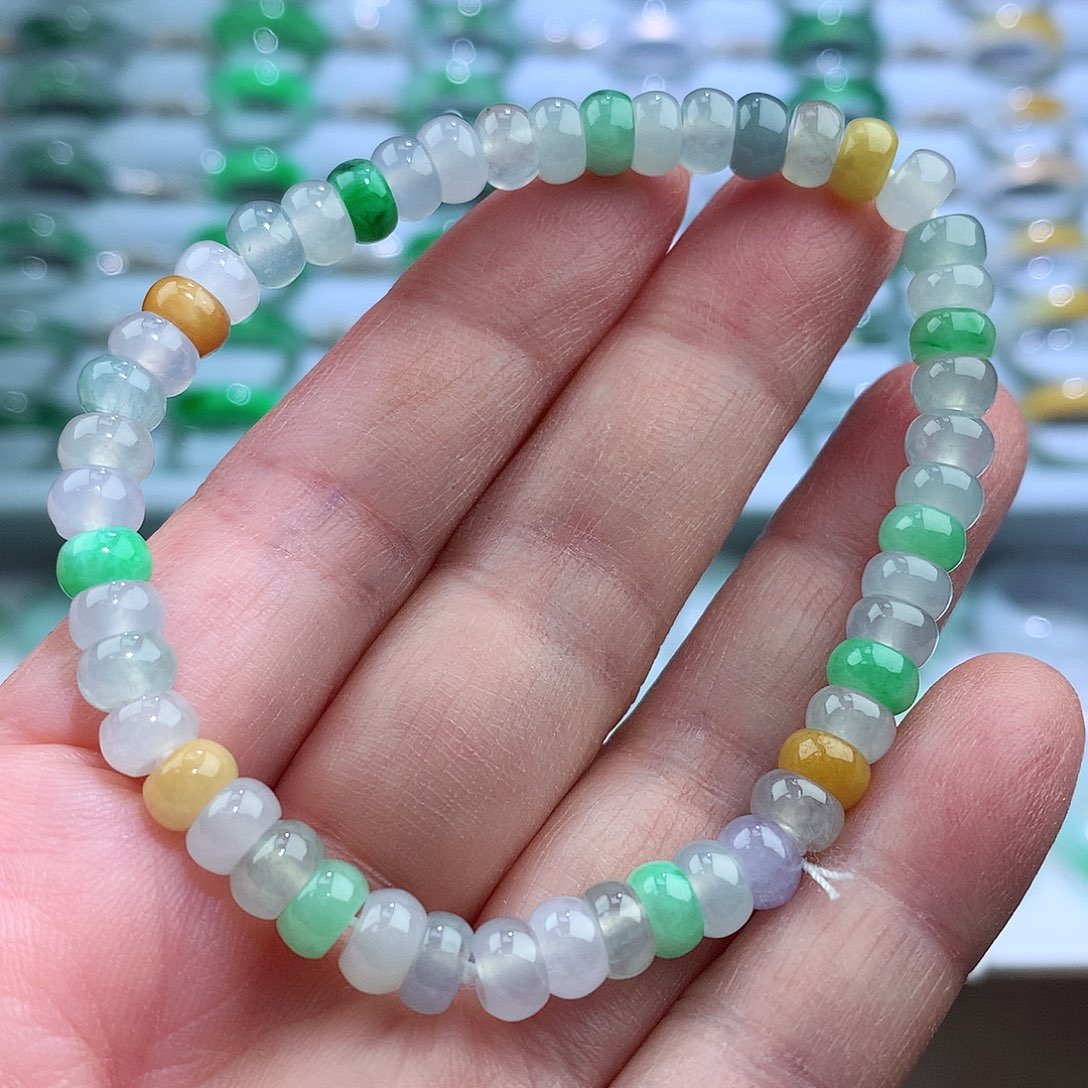 未镶嵌戒指翡翠手串