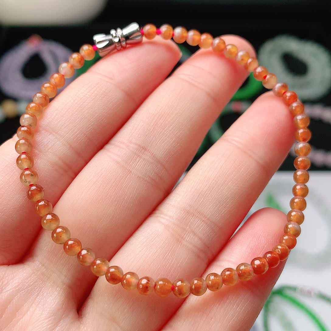 翡翠未镶嵌手链翡翠