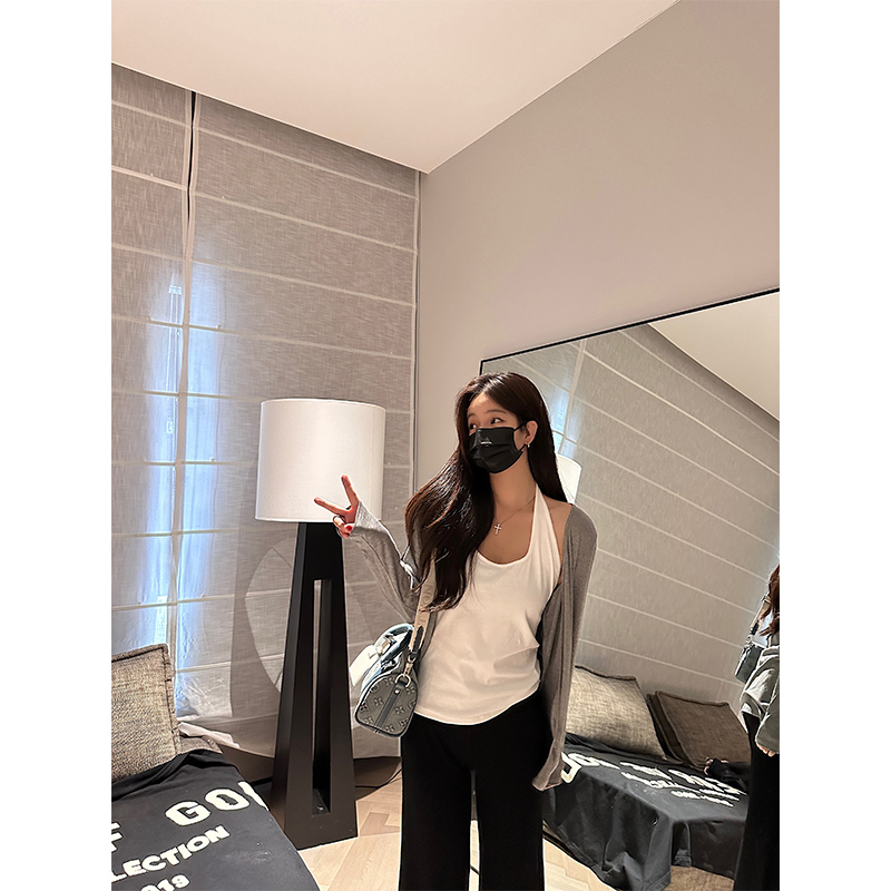 【裸感夏日】挂脖 背心