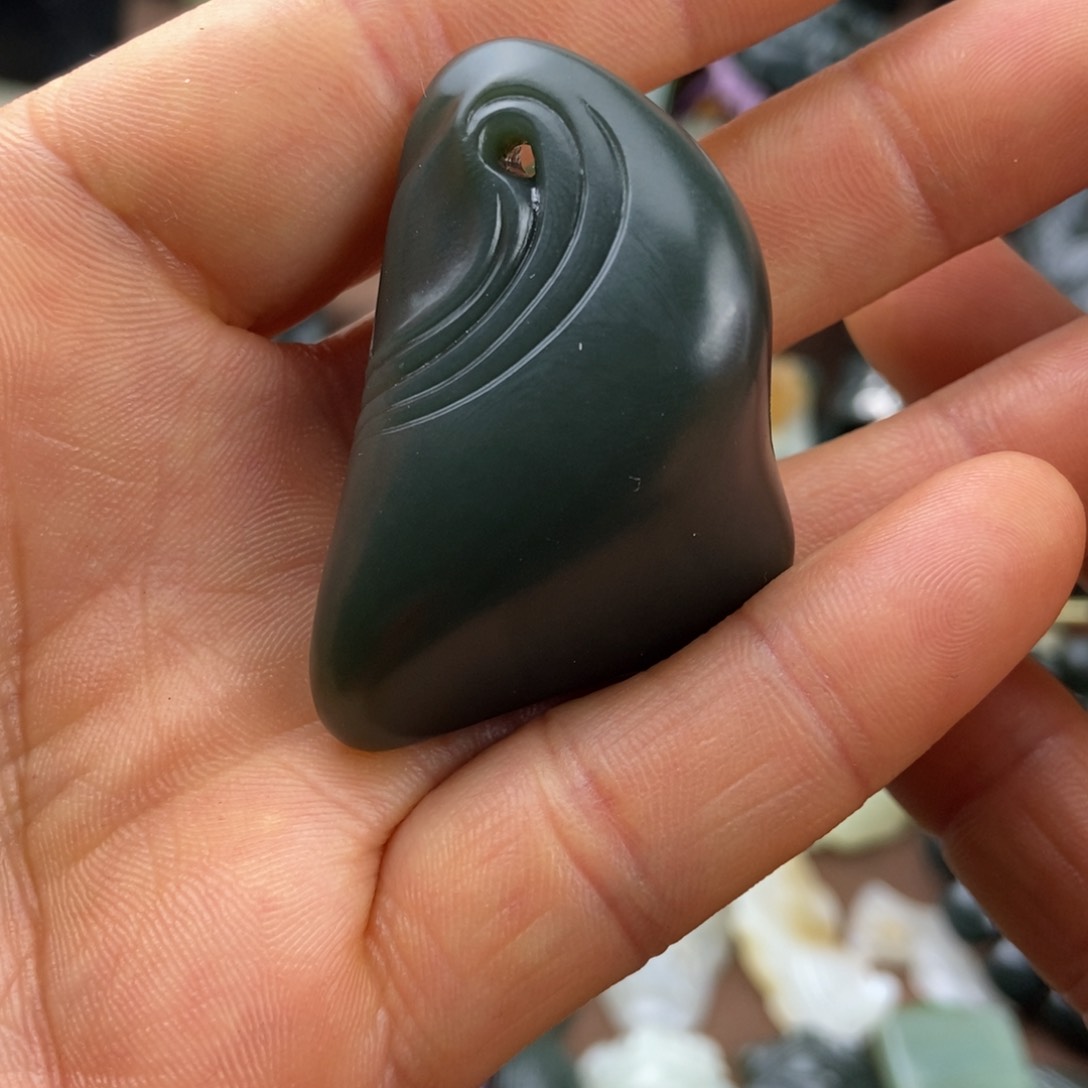 和田玉挂件未镶嵌寰*.