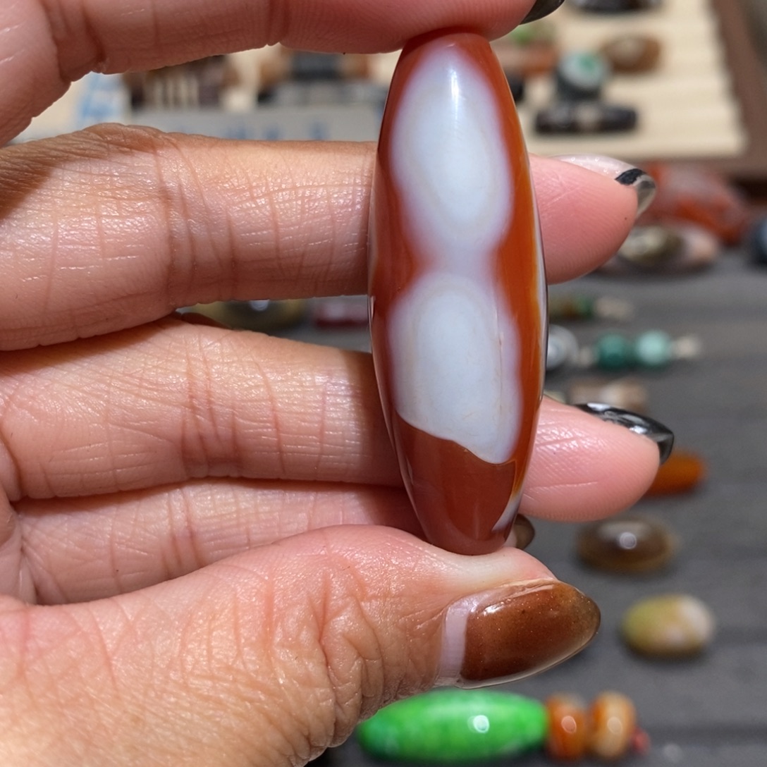 G***M玛瑙/玉髓合金手链