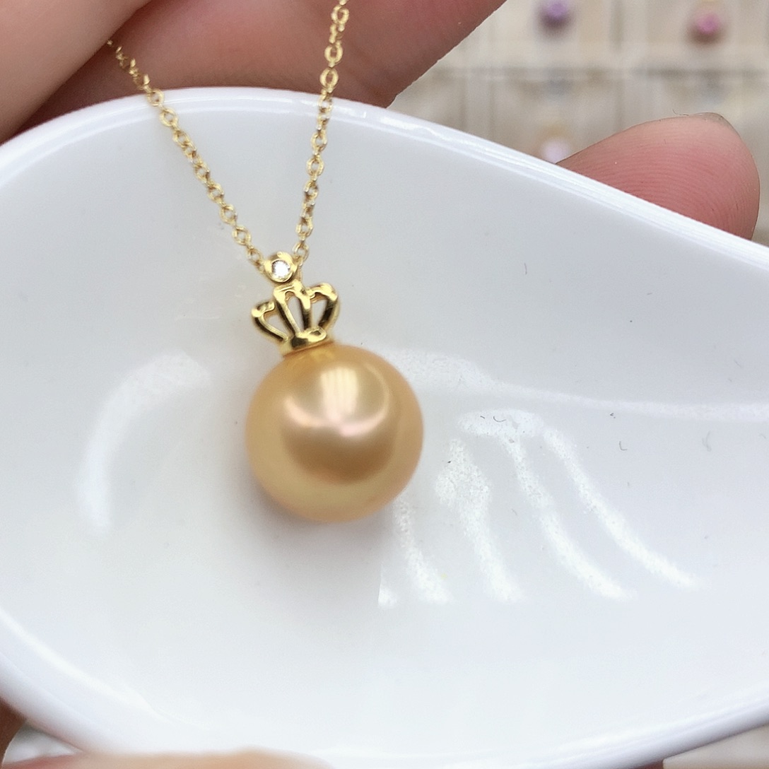 淡水珍珠颈饰合金