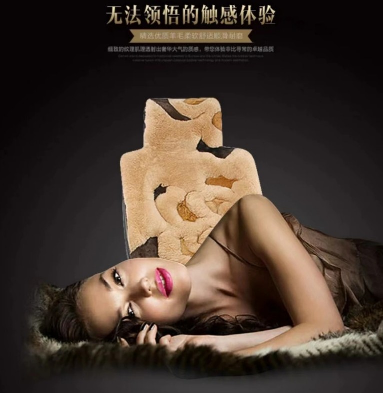 羊皮毛一体汽车四季通用坐垫不掉毛保暖舒适柔软