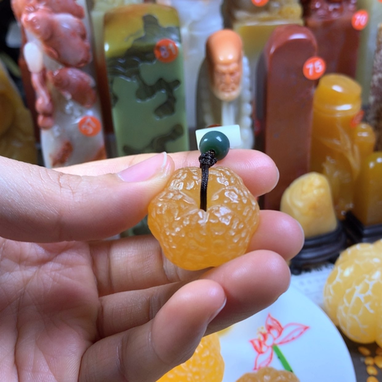 【闪购商品】寿山石用****7寿山石纯手工雕刻