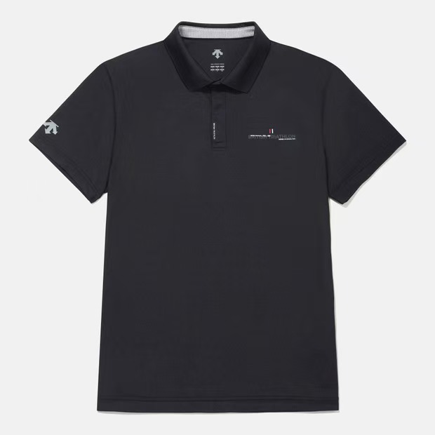 DESCENTE/迪桑特GBR / SCO铁人三项队POLO衫速干防紫外线IPS44春