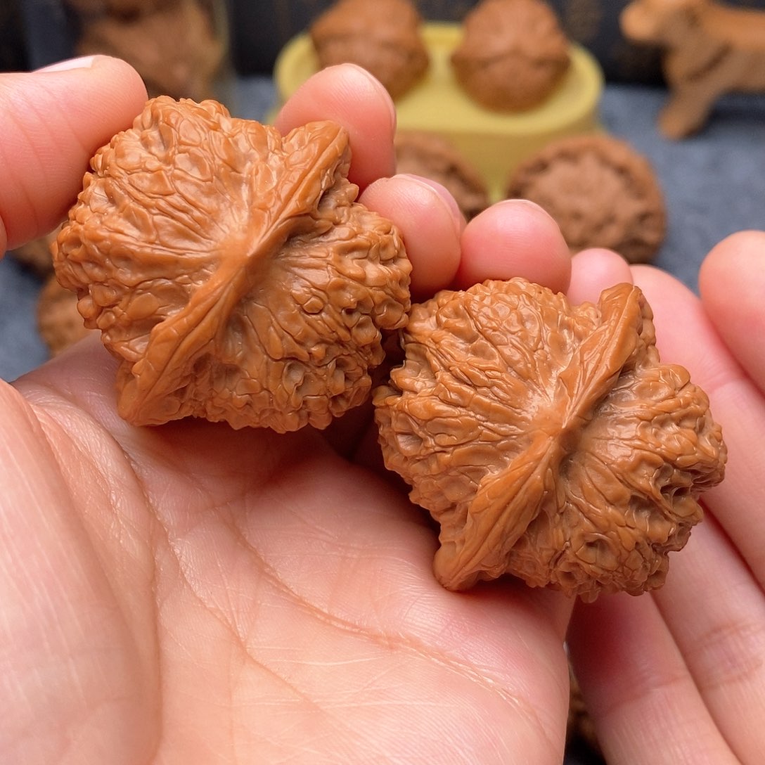 文玩核桃把件天花板血麒麟42全品