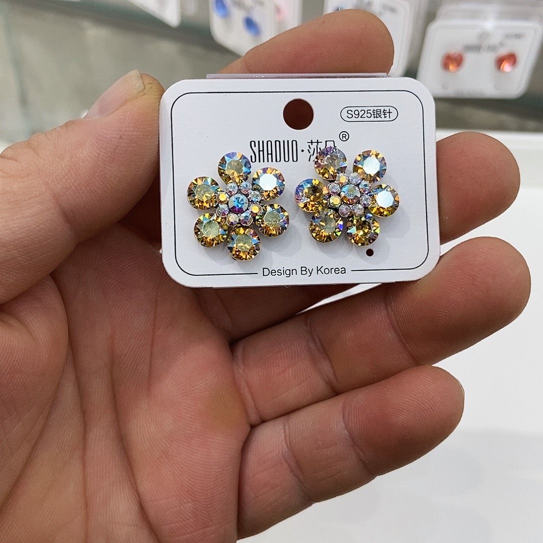 锆石纯铜合金耳钉