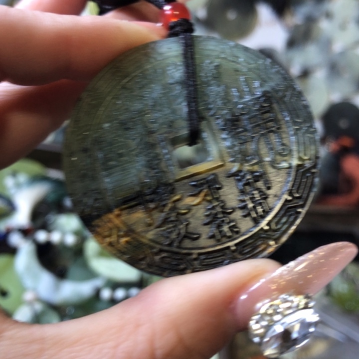 岫玉岫玉挂件合金