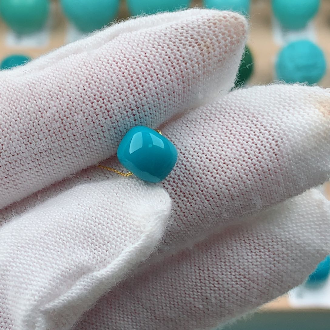 绿松石未镶嵌配饰8.1-6.8