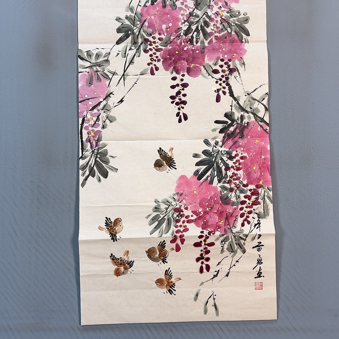 国画153 牡丹一如您初来
