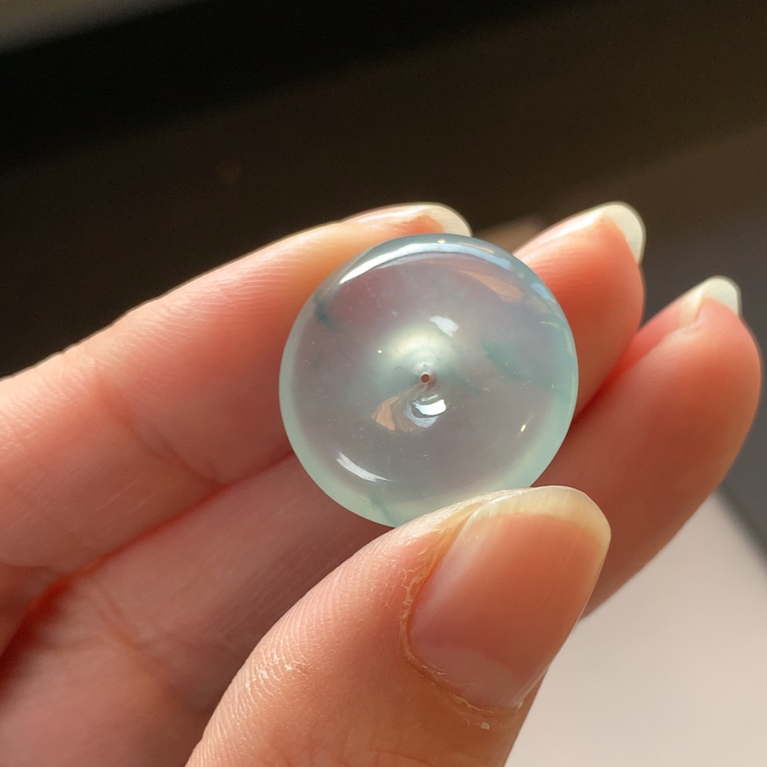 翡翠颈饰未镶嵌天然缅甸翡翠吊坠20-4.9