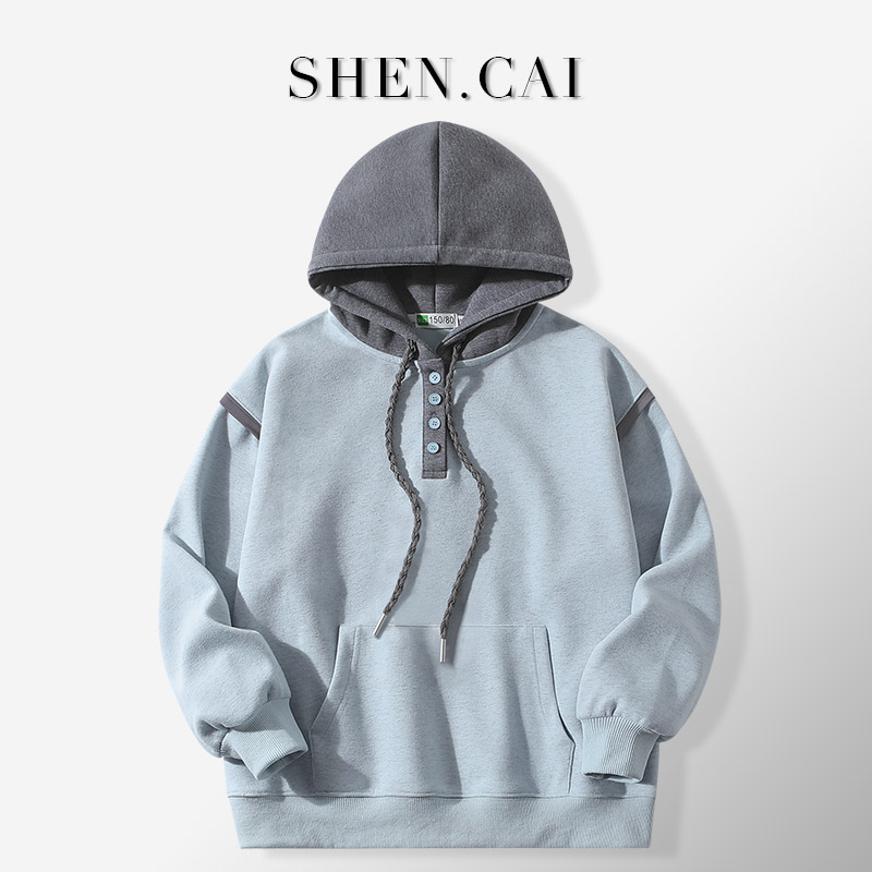 女大童连帽卫衣秋款洋气初高中学生青少年宽松休闲连帽衫秋季衣服