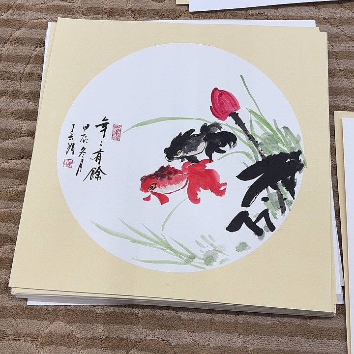 国画花鸟等多种鸟类的50.50