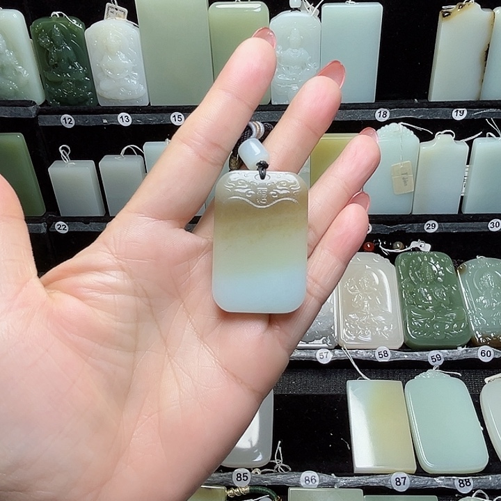 和田玉吊坠未镶嵌主***✨