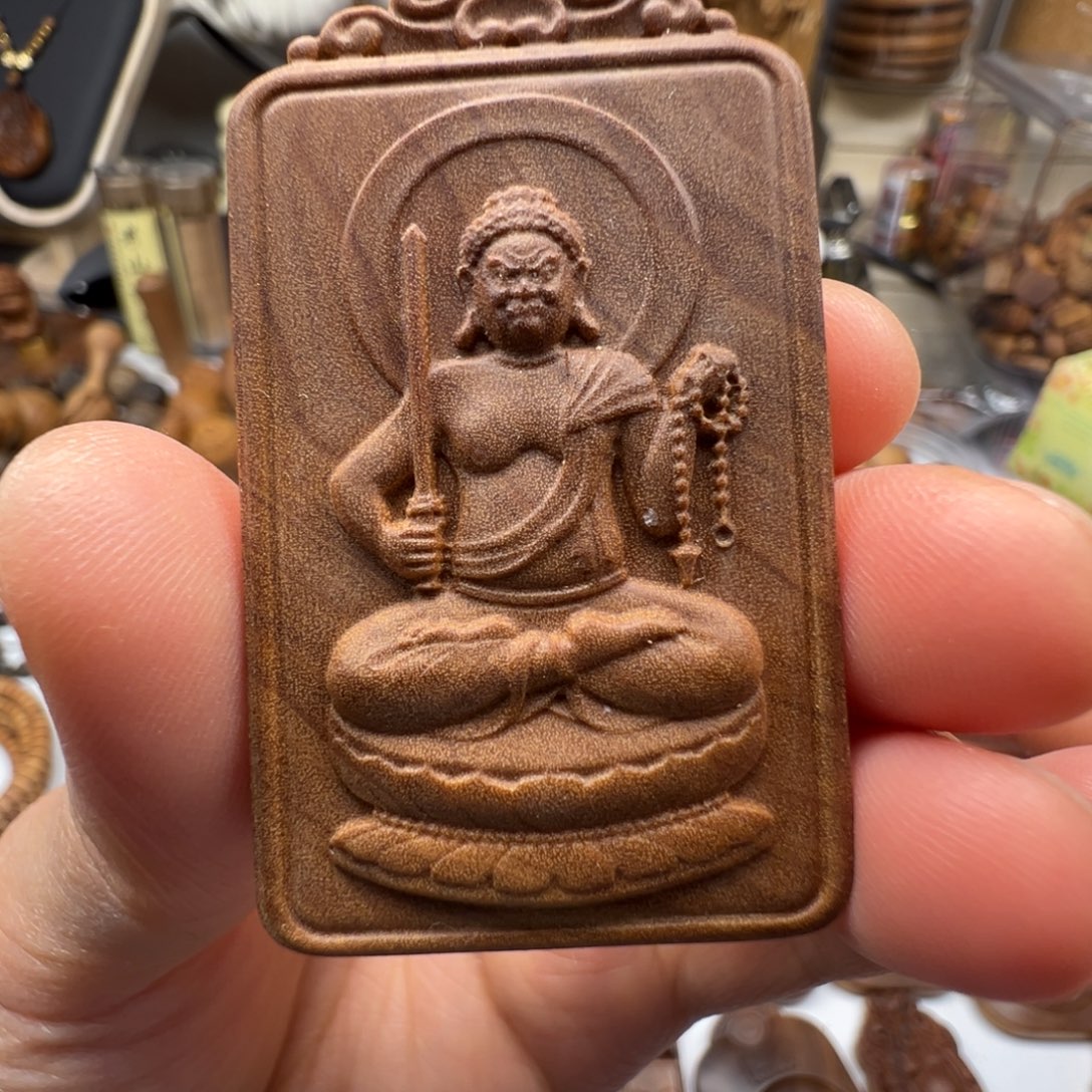 檀香木不动明王老山檀