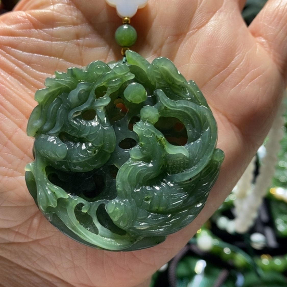 【闪购商品】和田玉毛衣链未镶嵌