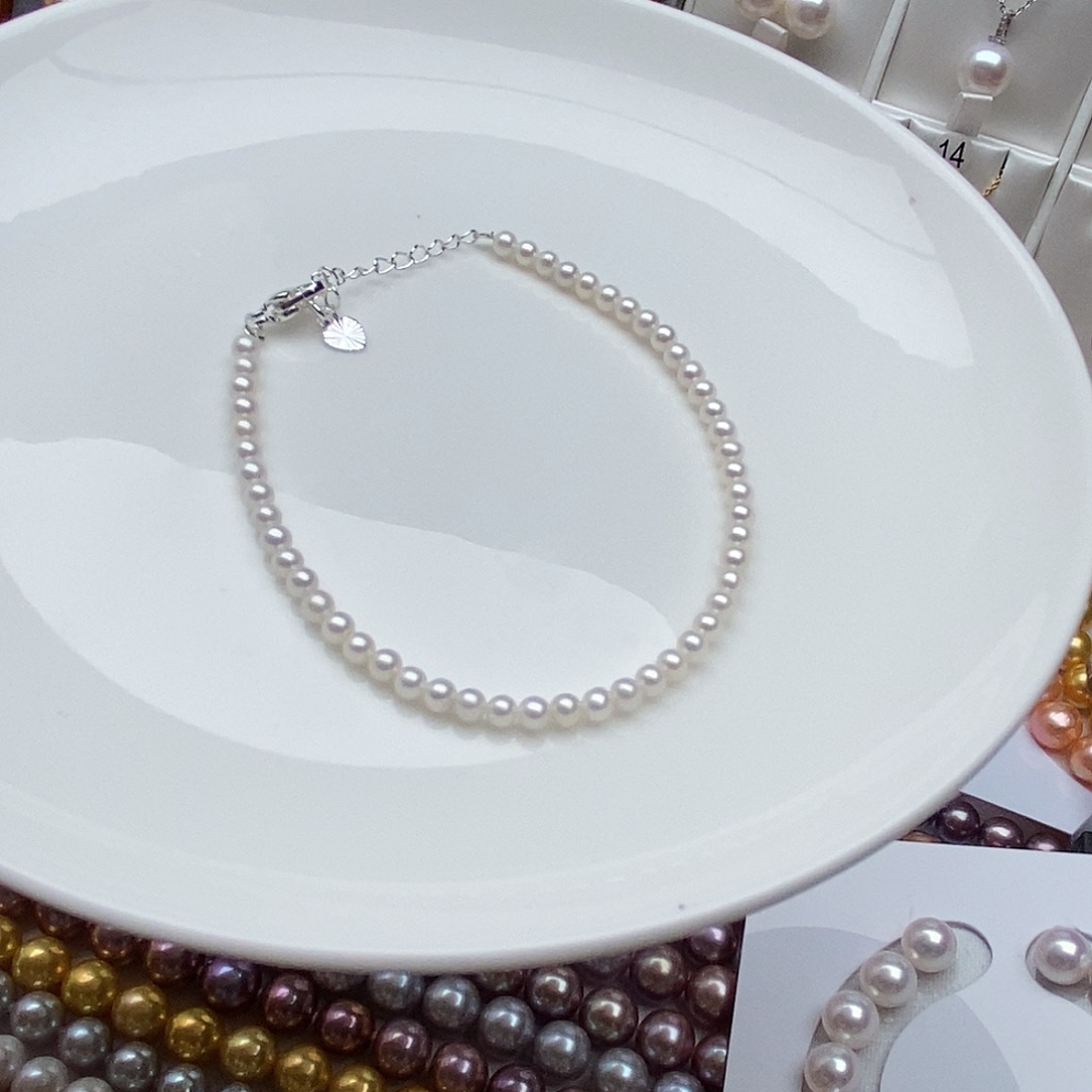 颈饰淡水珍珠合金