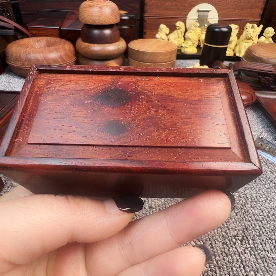 檀香紫檀（小叶紫檀）抽拉盒