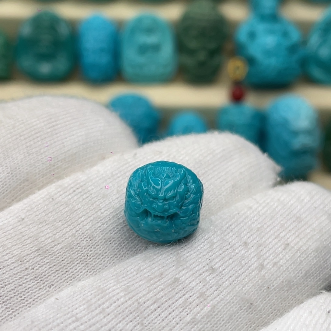 绿松石未镶嵌颈饰卡11.5-11