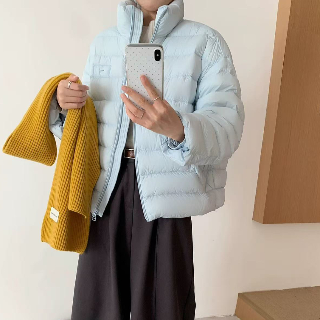 （琪衣格家 ）2025新款韩版宽松立领排骨外套