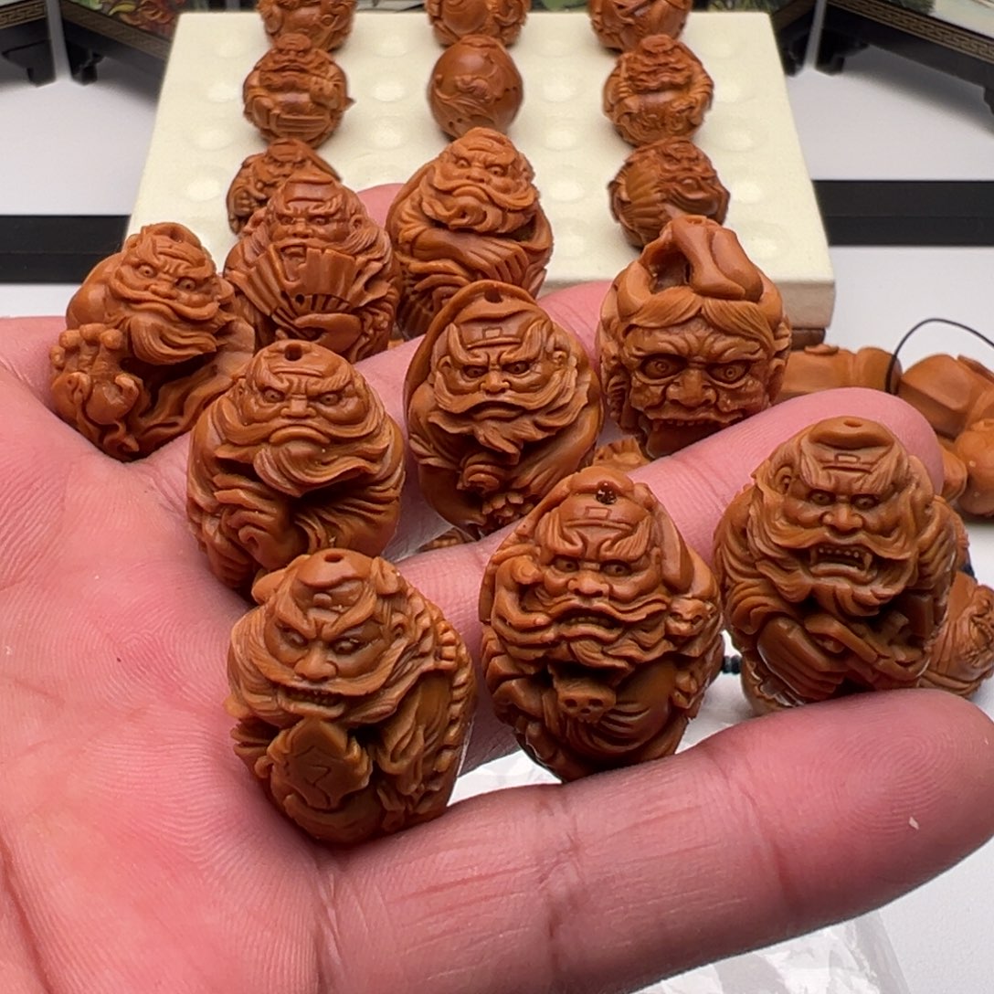 橄榄核手串/手链无情钟馗