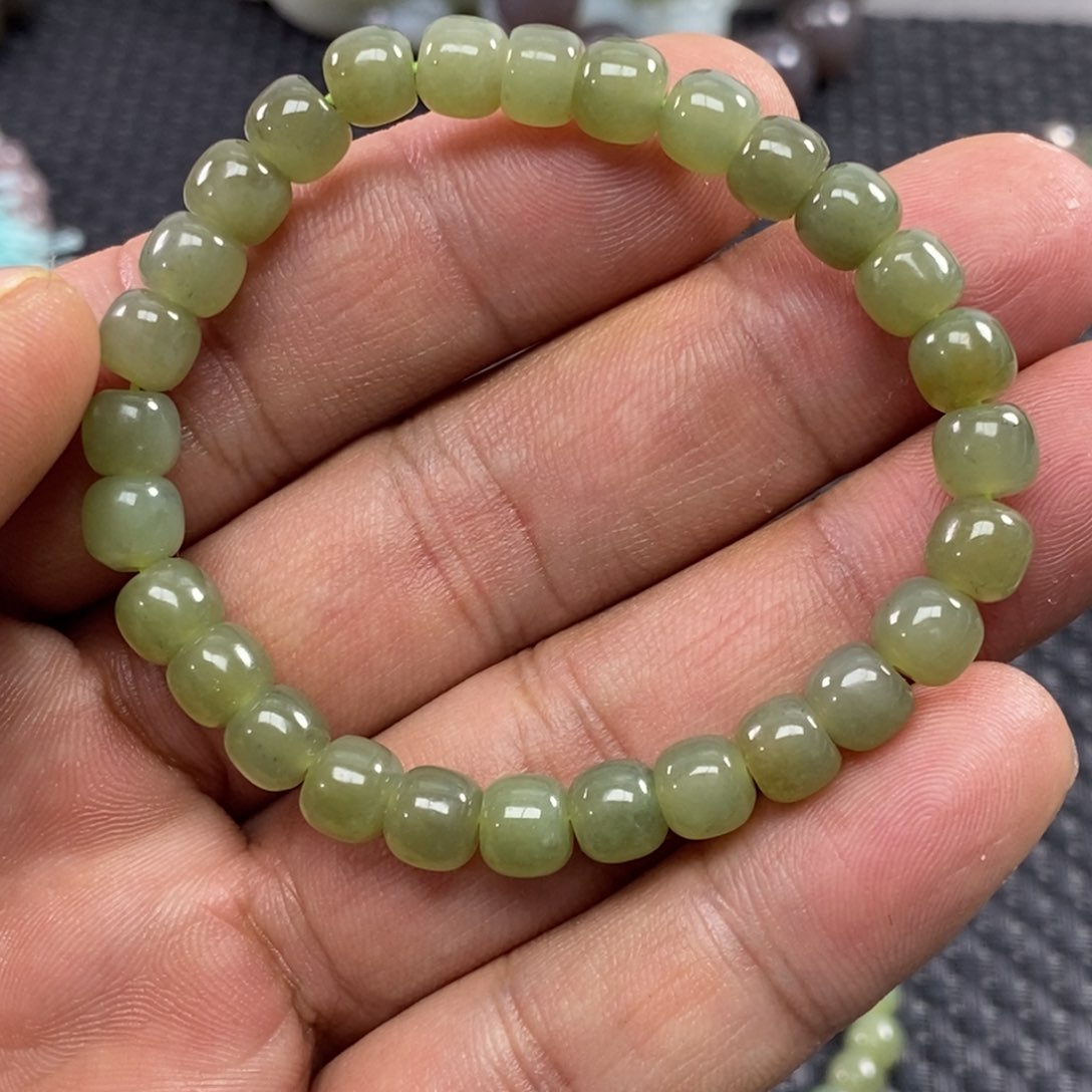 和田玉手链未镶嵌