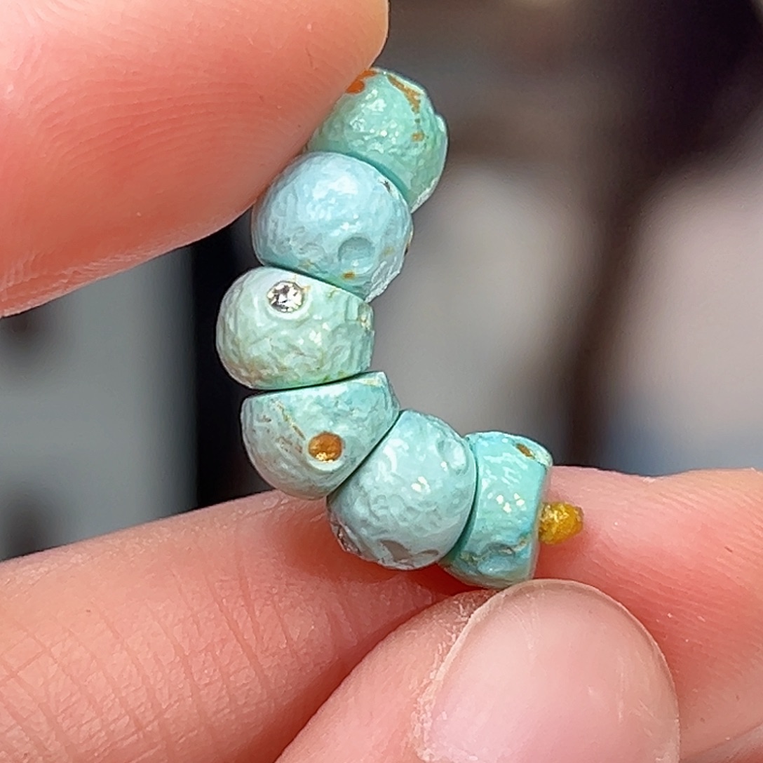 绿松石珠宝奇石未镶嵌