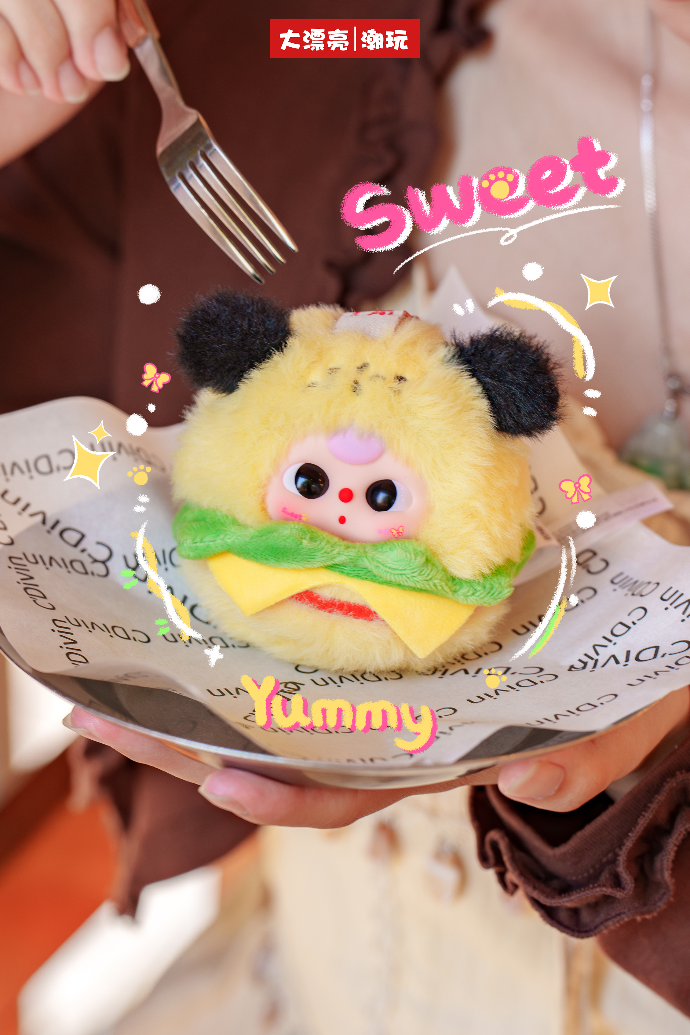 【谁是食神】Babythree娃三岁-大口吃饭-潮玩摆件盲盒